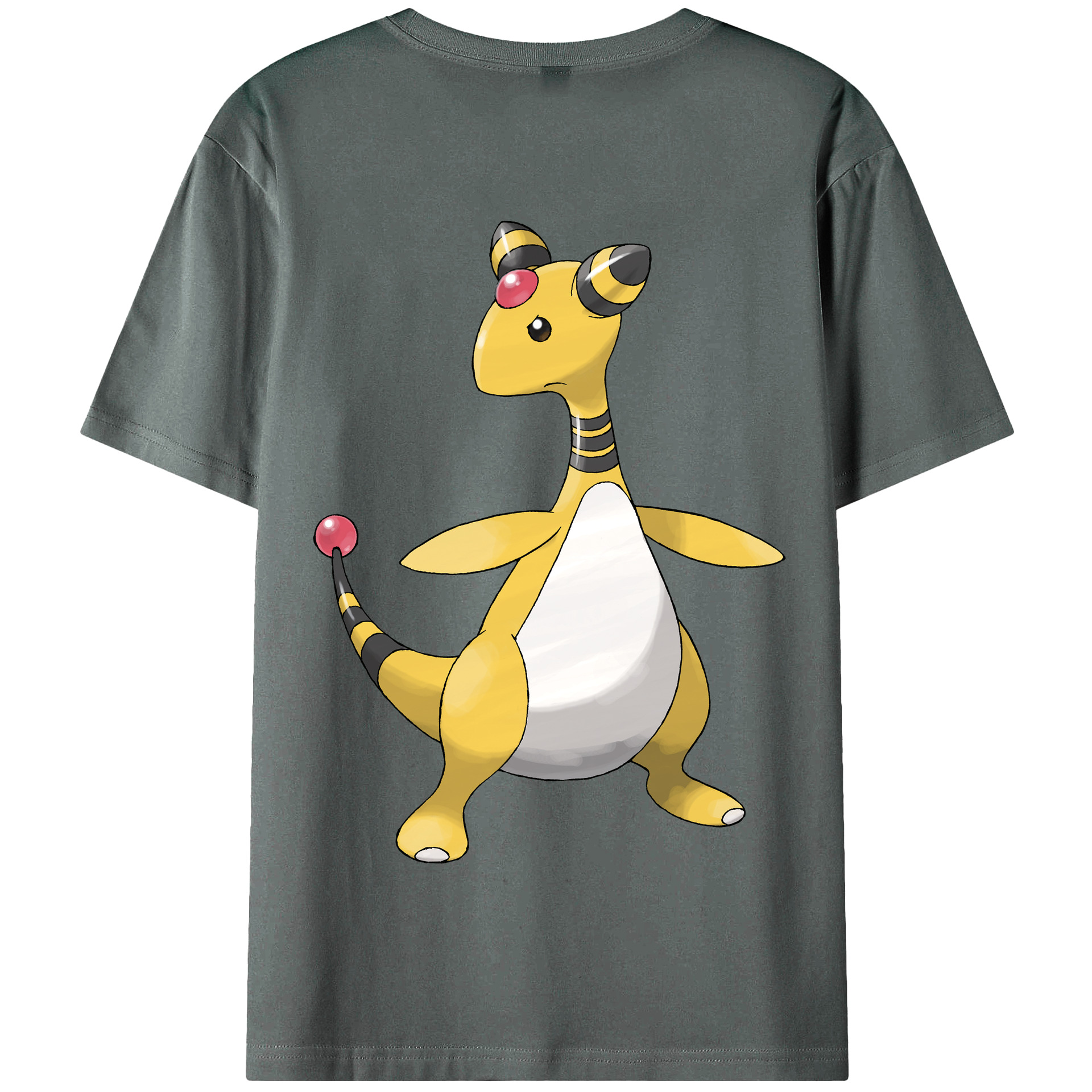 （画像用） ポケットモンスター Pokémon 綿100％半袖Tシャツ（背面プリント）